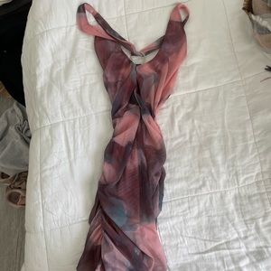 Water colors dress